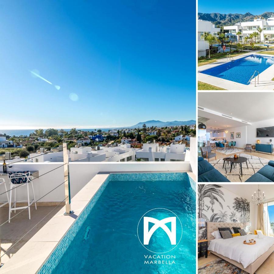 Vacation Marbella I Casa Isabel, Private Pool With Infinity Views, Bbq, New Built, Luxury Condo, Top Location Exteriör bild